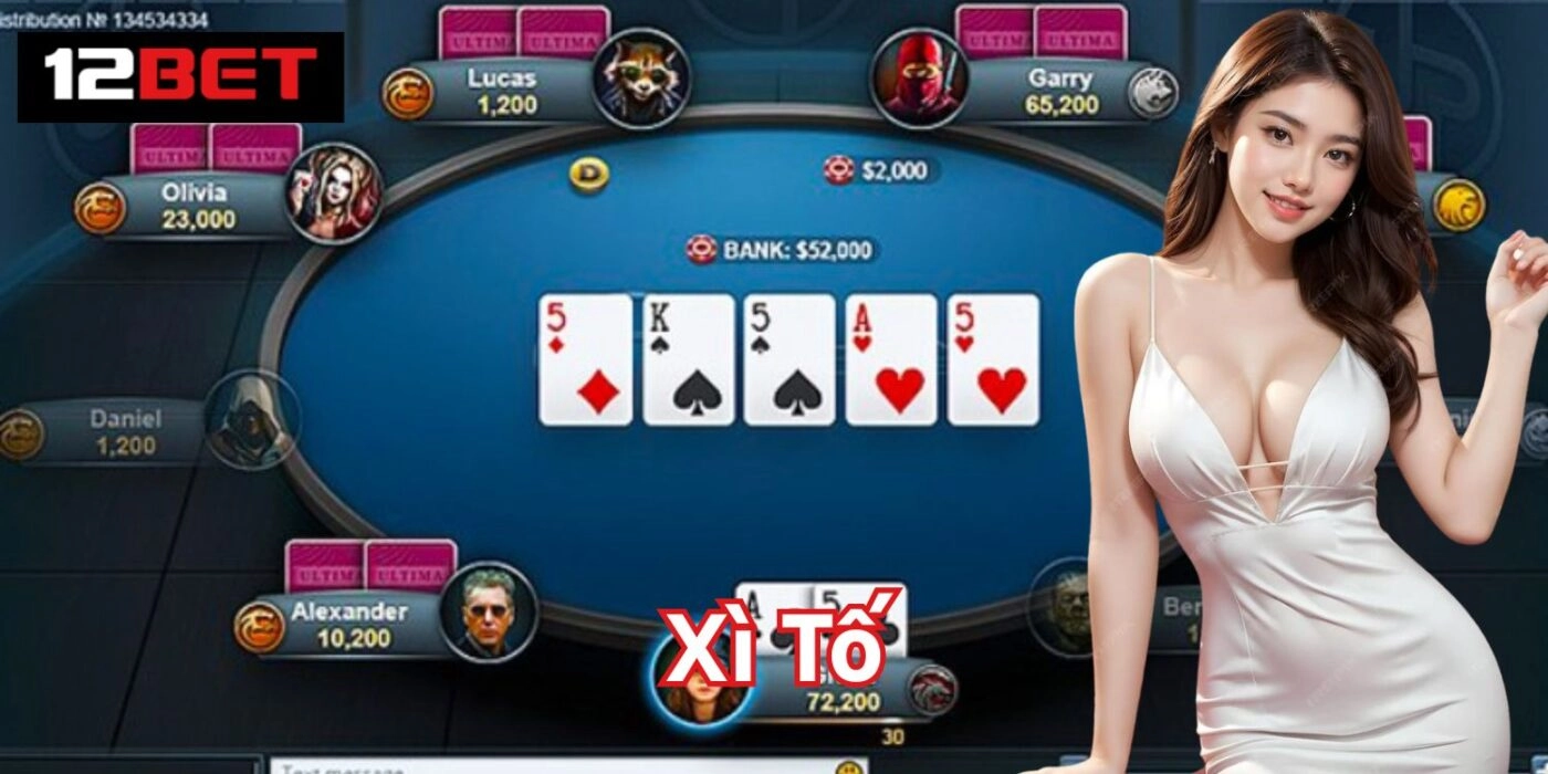 Hướng Dẫn Cách Tham Gia Xì Tố Chắc Thắng 100% Tại 12Bet Xì Tố là gì?
